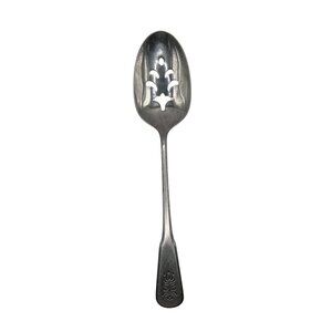 Oneida Silver Village Stainless Slotted Serving Spoon 1982-1989 Discontinued